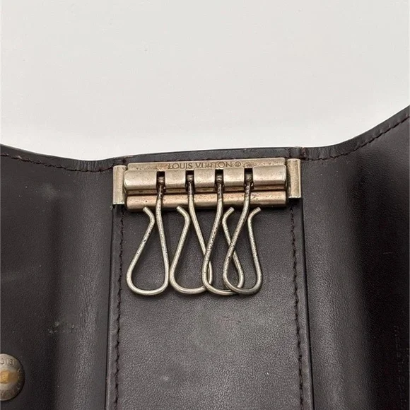 Louis Vuitton Black Key Holder Timeless Design